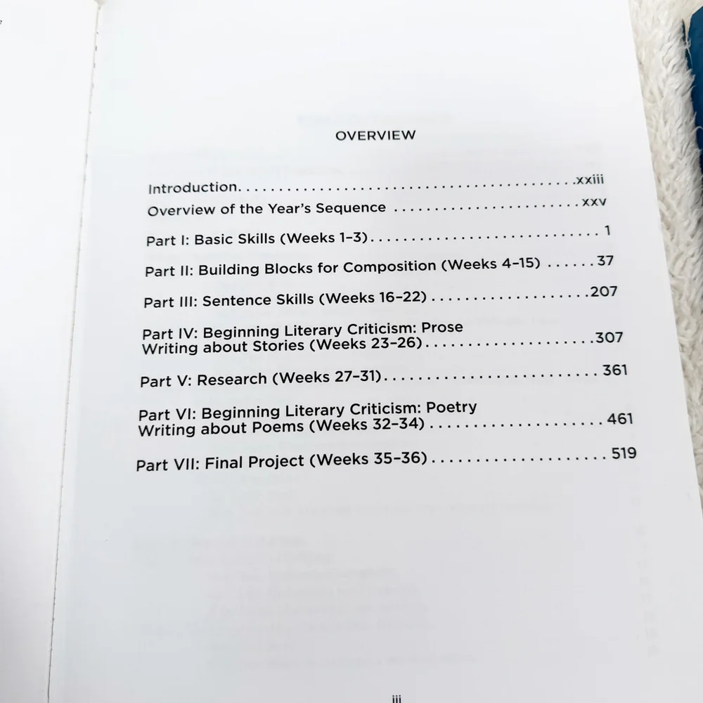 Writing With Skill Level 1 Student Workbook & Teacher Guide Well Trained Mind